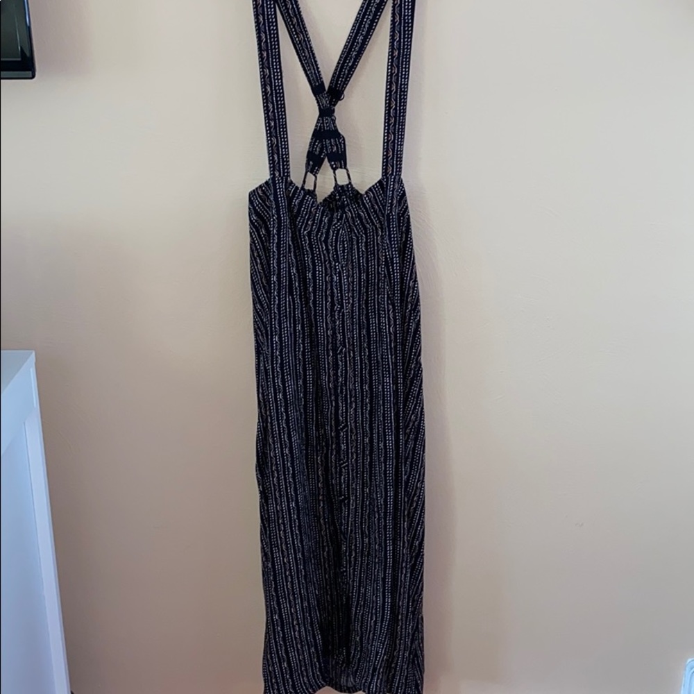 WILLOW & ROOT Maxi Skirt with Suspenders; NWT